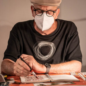 Hennig Bolte - Live Drawing - EJ 20 - Photo: Frank Schindelbeck