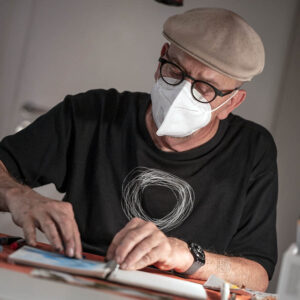 Hennig Bolte - Live Drawing - EJ 20 - Photo: Frank Schindelbeck