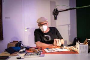 Hennig Bolte - Live Drawing - EJ 20 - Photo: Frank Schindelbeck