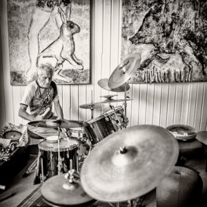 Mani Neumeier + Steff Bollack bei Konzerte am Neckar 220722 - Photo: Frank Schindelbeck