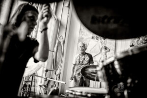 Mani Neumeier + Steff Bollack bei Konzerte am Neckar 220722 - Photo: Frank Schindelbeck