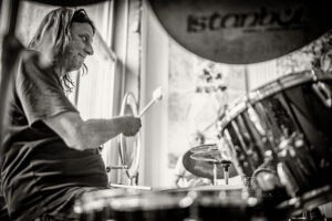 Mani Neumeier + Steff Bollack bei Konzerte am Neckar 220722 - Photo: Frank Schindelbeck