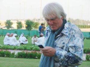 Bernd Konrad in Abu Dhabi- Photo: Hans Kumpf