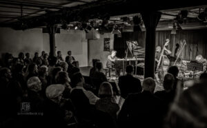 Alexander Hawkins Trio bei art.ist i Wiesbaden - Photo: Frank Schindelbeck