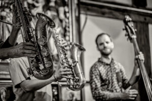 Fincker, Sandsjö, Kranzelbinder - Jazzfestival Saalfelden - Photo: Schindelbeck