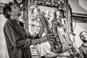 Fincker, Sandsjö, Kranzelbinder - Jazzfestival Saalfelden - Photo: Schindelbeck
