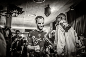 Lukas Kranzelbinder + Isaiah Collier- Jazzfestival Saalfelden 2022 - Photo: Schindelbeck