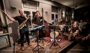 Root 70 mit Nils Wogram, Hayden Chisholm, Matt Penman und Jochen Rückert - Photo: Frank Schindelbeck