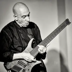 Elliott Sharp - Erwin Ditzner - Enjoy Jazz 2025 - Wilhelm-Hack-Museum - Foto: Frank Schindelbeck Jazzfotografie