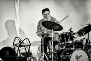 Elliott Sharp - Erwin Ditzner - Enjoy Jazz 2025 - Wilhelm-Hack-Museum - Foto: Frank Schindelbeck Jazzfotografie