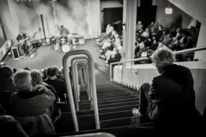 Elliott Sharp - Erwin Ditzner - Enjoy Jazz 2025 - Wilhelm-Hack-Museum - Foto: Frank Schindelbeck Jazzfotografie