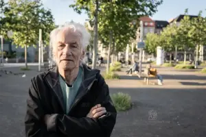 Mani Neumeier bei Frank Schindelbeck im Bermudafunk in der Sendung Jazzology - Frank Schindelbeck Fotografie