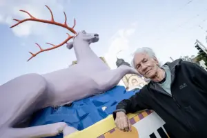 Mani Neumeier bei Frank Schindelbeck im Bermudafunk in der Sendung Jazzology - Frank Schindelbeck Fotografie