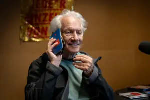 Mani Neumeier bei Frank Schindelbeck im Bermudafunk in der Sendung Jazzology - Frank Schindelbeck Fotografie
