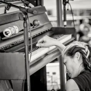 Rieko Okuda - Moers Festival 2026 - Photo: Frank Schindelbeck Jazzofotgrafie