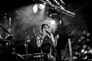 Evi Filippou - Moers Festival 2026 - Photo: Frank Schindelbeck Jazzofotgrafie