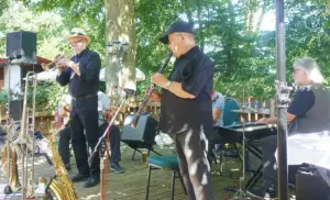 Oldtime-Jazzband-Wiederer-Raidel-Bürger-Kern-Thiem-Veinau - Foto: Kumpf
