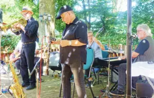 Oldtime-Jazzband-Wiederer-Raidel-Bürger-Kern-Thiem-Veinau - Foto: Kumpf