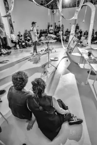 WAS___“ Projekt von MMM, dem Trio Maja Osojnik, Mathia*s Lenz und Matija Schellander beim Jazzfestival Saalfelden 2026