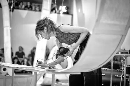 WAS___“ Projekt von MMM, dem Trio Maja Osojnik, Mathia*s Lenz und Matija Schellander beim Jazzfestival Saalfelden 2026