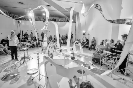 WAS___“ Projekt von MMM, dem Trio Maja Osojnik, Mathia*s Lenz und Matija Schellander beim Jazzfestival Saalfelden 2026