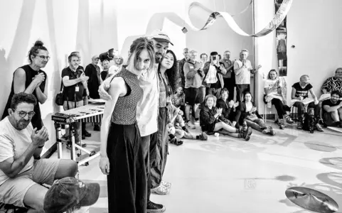 WAS___“ Projekt von MMM, dem Trio Maja Osojnik, Mathia*s Lenz und Matija Schellander beim Jazzfestival Saalfelden 2026