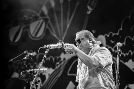 Jazzfestival Saalfelden 2026 - Rob Mazurek - Schindelbeck Fotografie