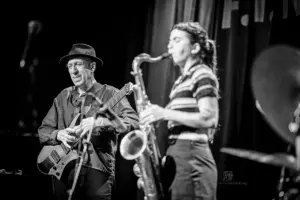 Elliott Sharp, Camila Nebbia - F.I.M. Festival Frankfurt 2026 - Foto: Frank Schindelbeck