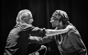 Eivin Aaarset, Hamid Drake - F.I.M. Festival Frankfurt 2026 - Foto: Frank Schindelbeck
