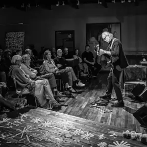 Björn Meyer Matinee bei Enjoy Jazz 2026 in der Sammlung Prinzhorn - Fotos: Frank Schindelbeck