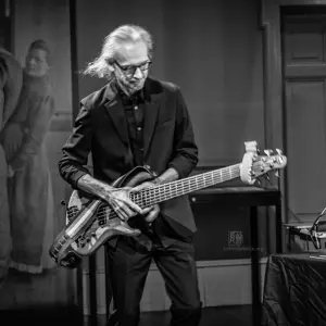 Björn Meyer Matinee bei Enjoy Jazz 2026 in der Sammlung Prinzhorn - Fotos: Frank Schindelbeck