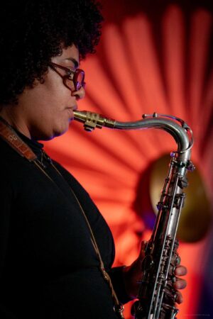 Chelsea Carmichael - Tom Skinner - Enjoy Jazz Festival 2026 - Foto: Frank Schindelbeck Jazzfotografie