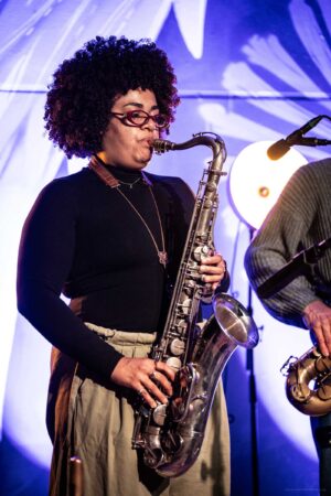 Chelsea Carmichael - Tom Skinner - Enjoy Jazz Festival 2026 - Foto: Frank Schindelbeck Jazzfotografie